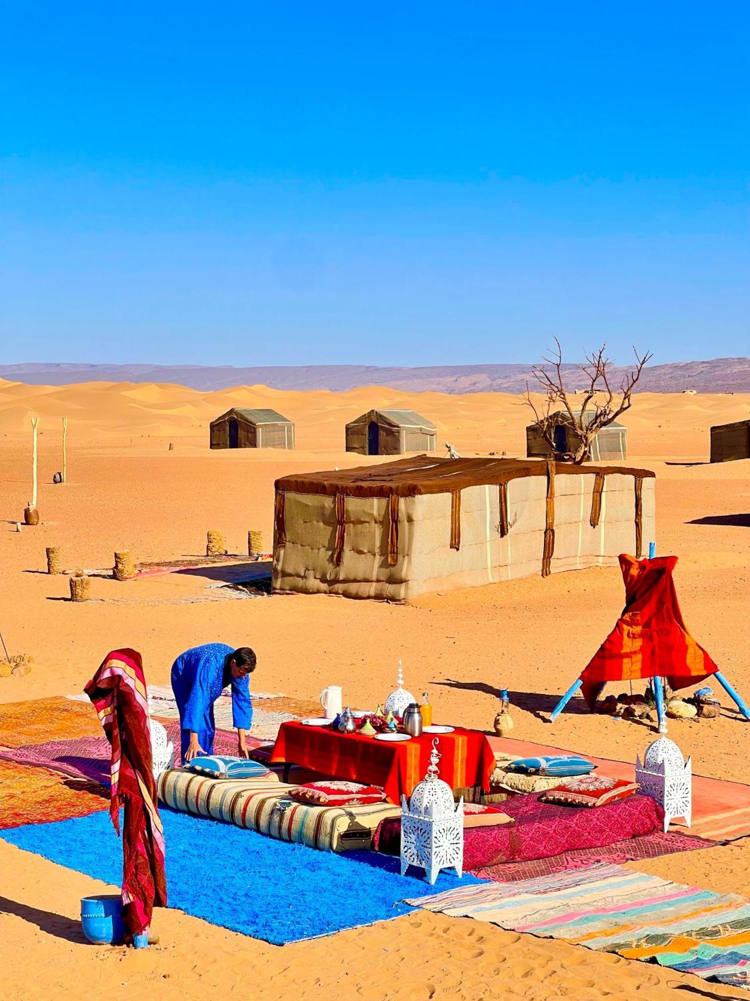 Mhamid Sahara Camp Activities - Le Chant Du Sable M'Hamid Exterior foto