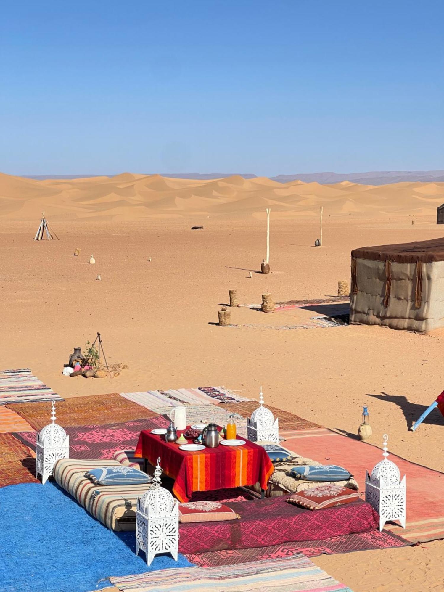 Mhamid Sahara Camp Activities - Le Chant Du Sable M'Hamid Exterior foto