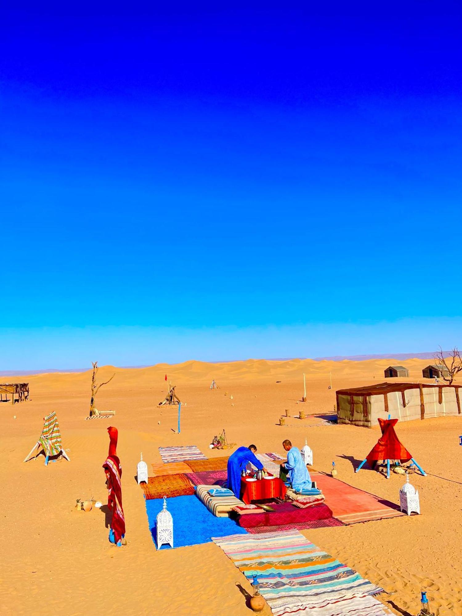 Mhamid Sahara Camp Activities - Le Chant Du Sable M'Hamid Exterior foto