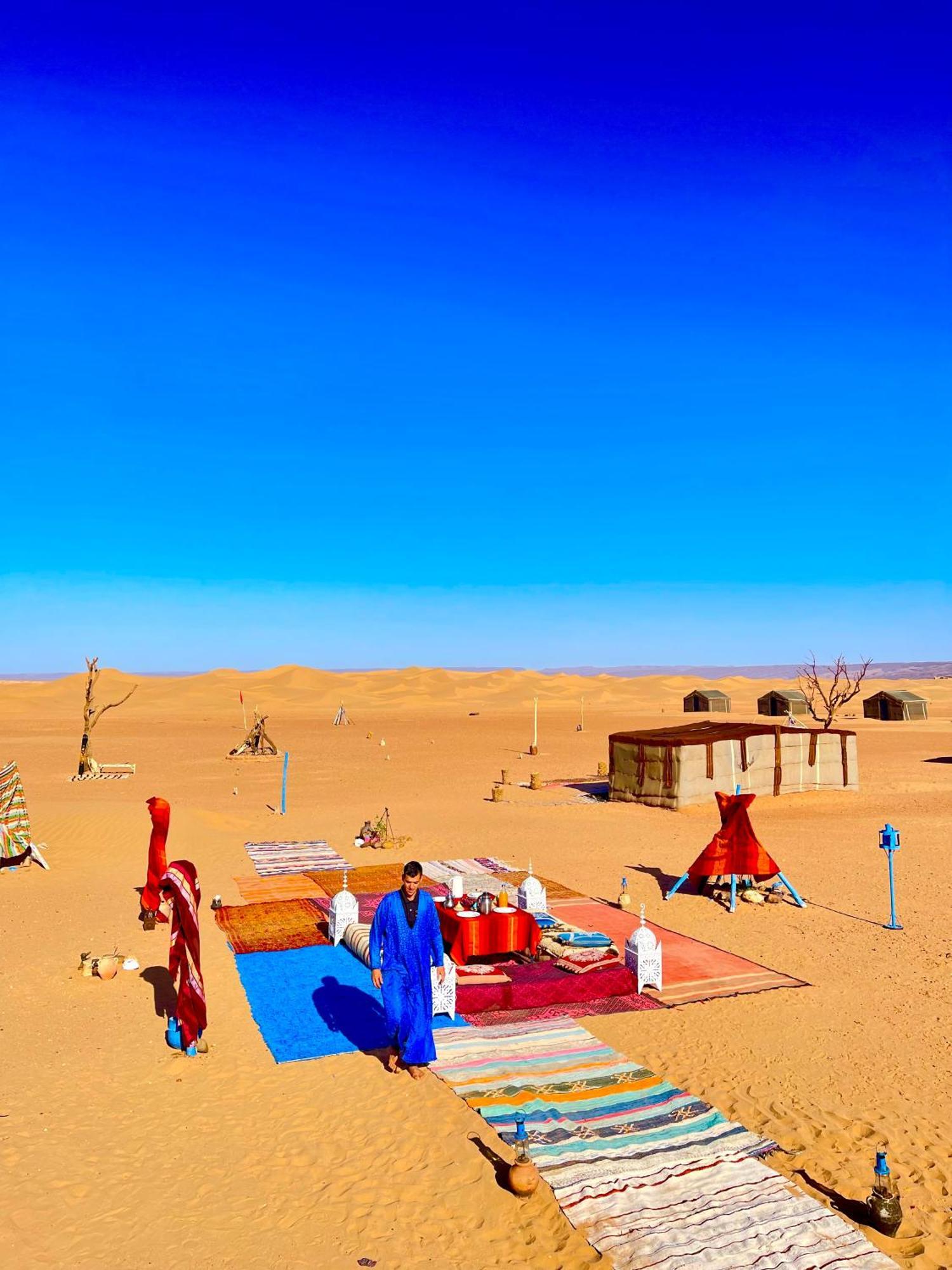 Mhamid Sahara Camp Activities - Le Chant Du Sable M'Hamid Exterior foto