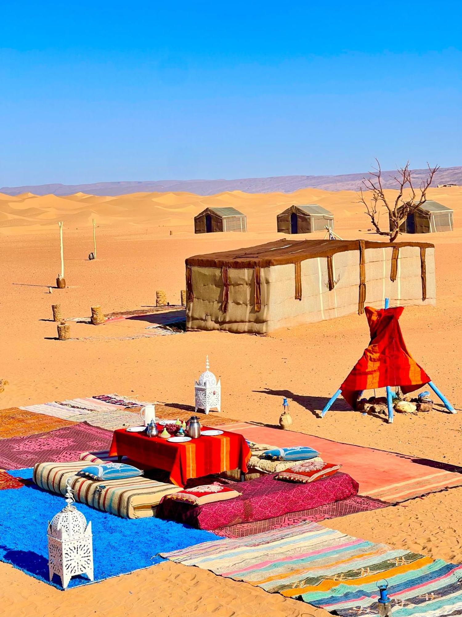 Mhamid Sahara Camp Activities - Le Chant Du Sable M'Hamid Exterior foto