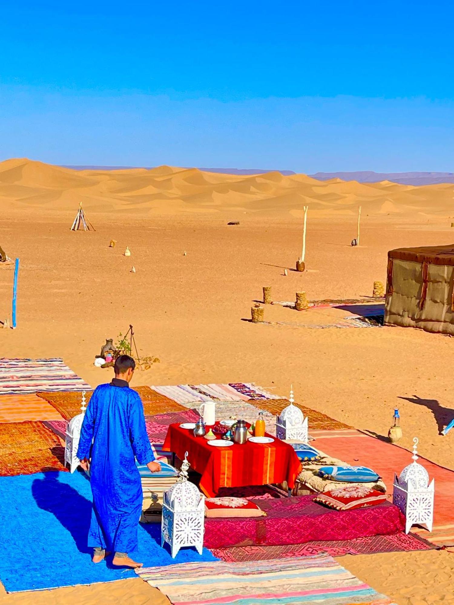 Mhamid Sahara Camp Activities - Le Chant Du Sable M'Hamid Exterior foto